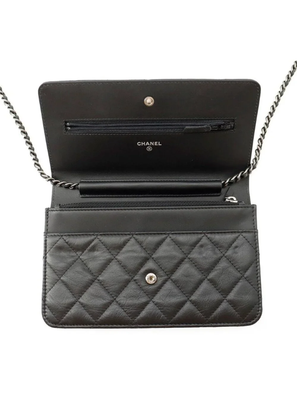 Chanel chain wallet
